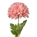 Artificial Flower Pink Green 15x15x80 cm