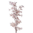 Decorative Artificial Branch with flowers Pink 15x7x112 cm