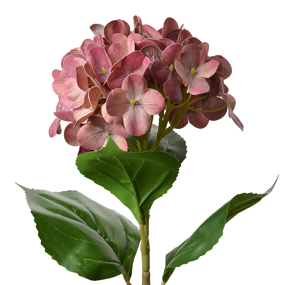[5PL0137DP] Artificial Flower Pink Green 16x15x68 cm