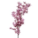 Deko Ast mit Blumen Violett Grün 6x6x110 cm