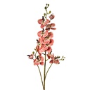 Deko Ast mit Blumen Rot Grün 15x8x116 cm