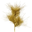 Weihnachtsdeko Goldfarbig 25x10x80 cm