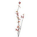 Rami Artificiali Decorativi Rosso Marrone 18x5x116 cm