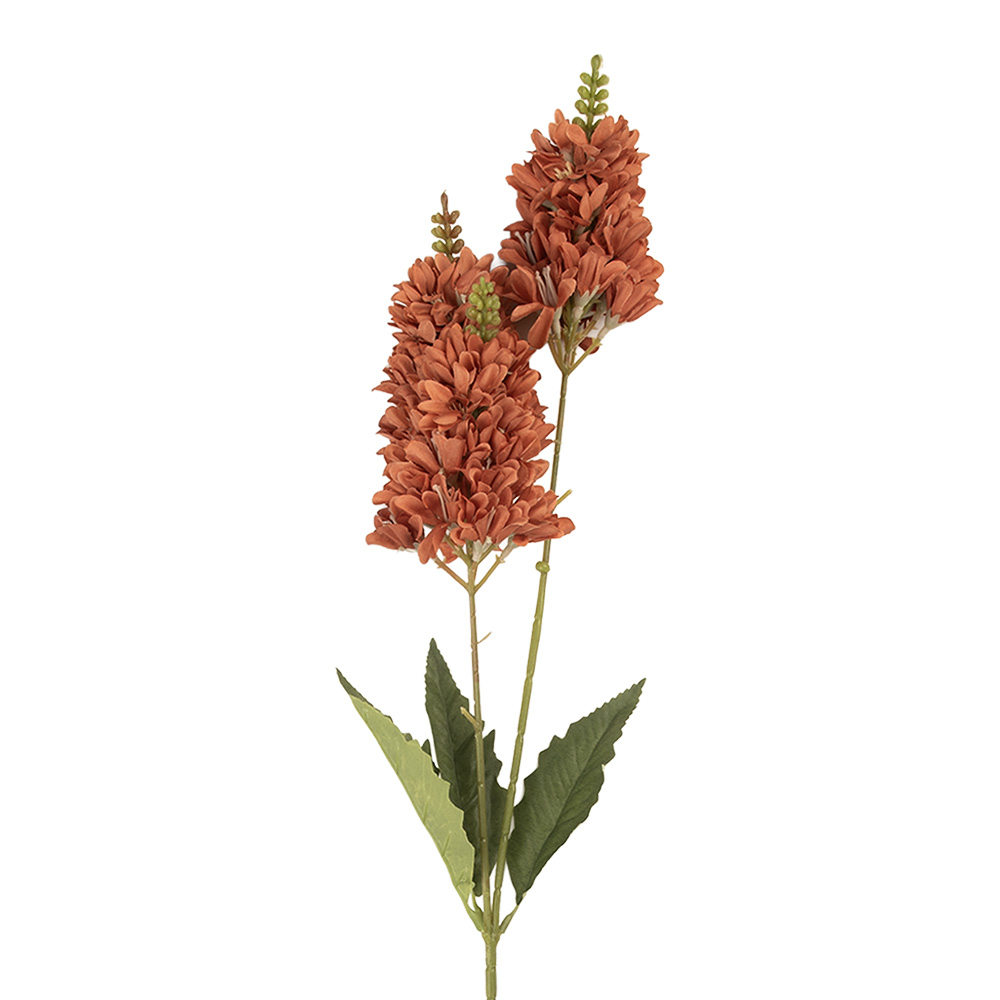 [5PL0190BU] Decoratie tak met bloemen 10x7x74 cm