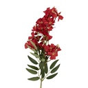 Decorative Artificial Branch with flowers Red Green 10x10x72 cm
