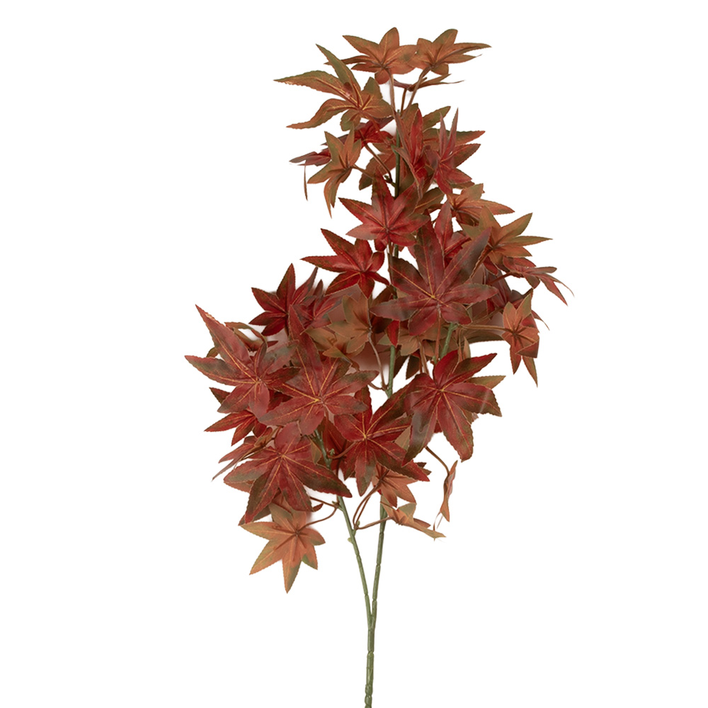 [5PL0197Y] Fleur artificielle Jaune Rouge 12x10x90 cm