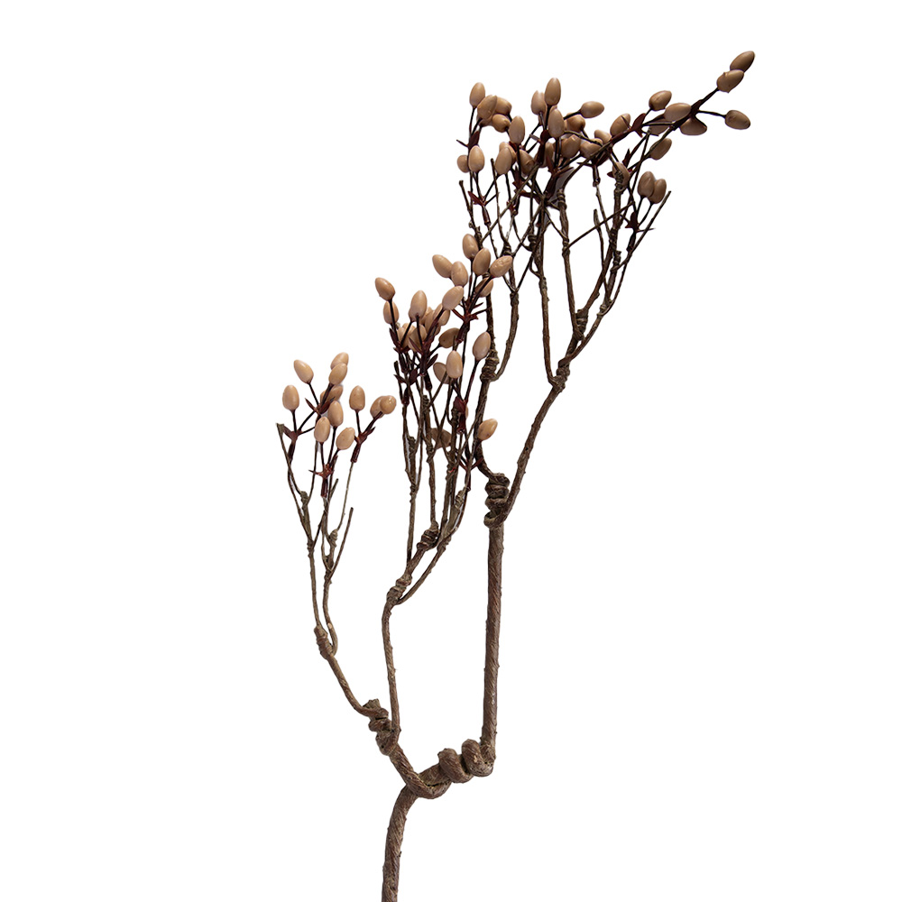 [5PL0203] Deko Ast Braun Beige 30x4x85 cm