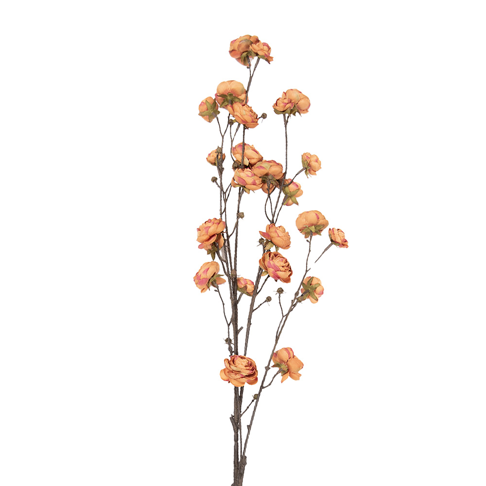 Decoratie tak met bloemen 115 cm