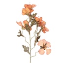 Branche de décoration avec fleurs Orange Vert 8x20x82 cm