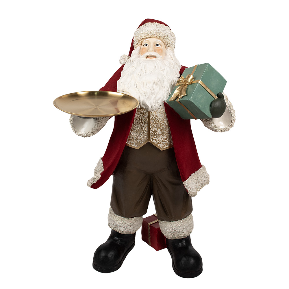 [5PR0140] Decoratie kerstman 56x50x91 cm