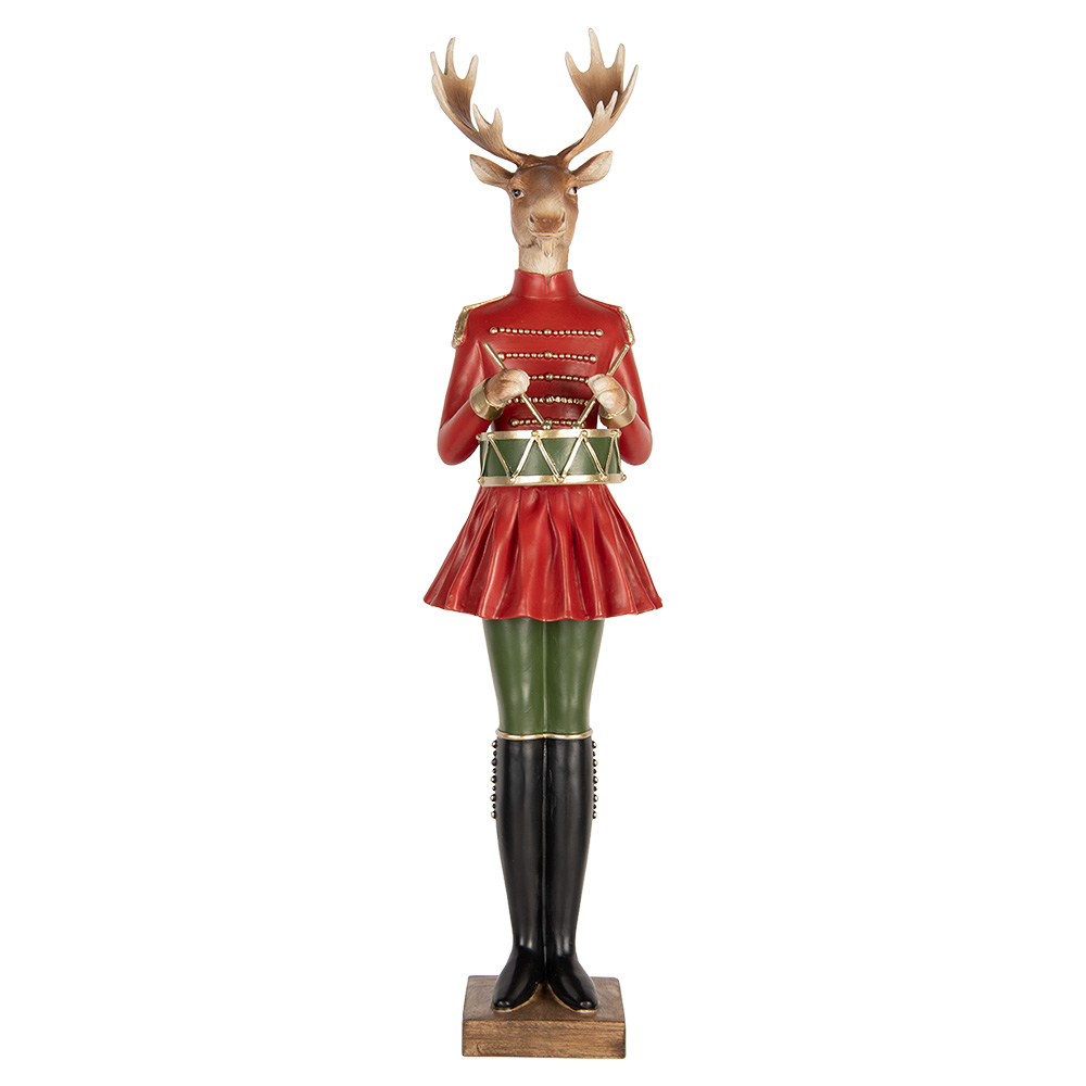 [5PR0189] Decoratie rendier 23x19x77 cm