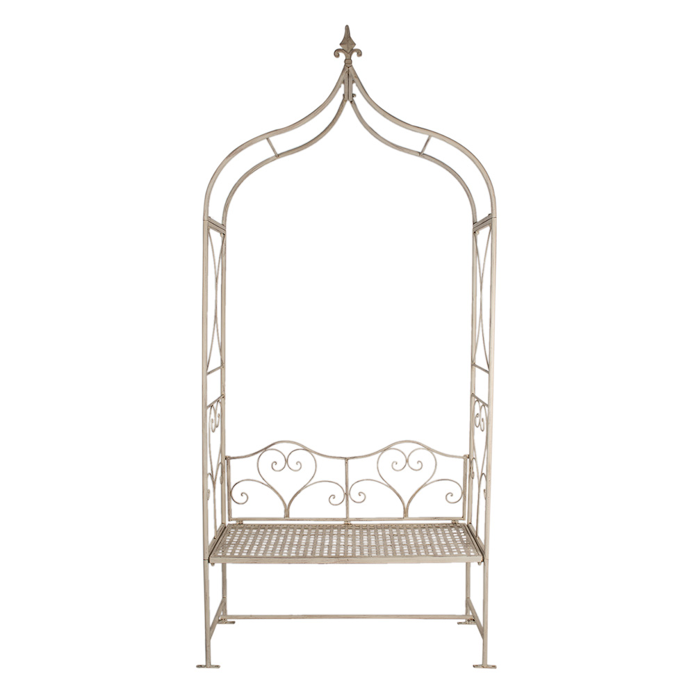 [5Y1057] Panca met boog 108x41x239 cm