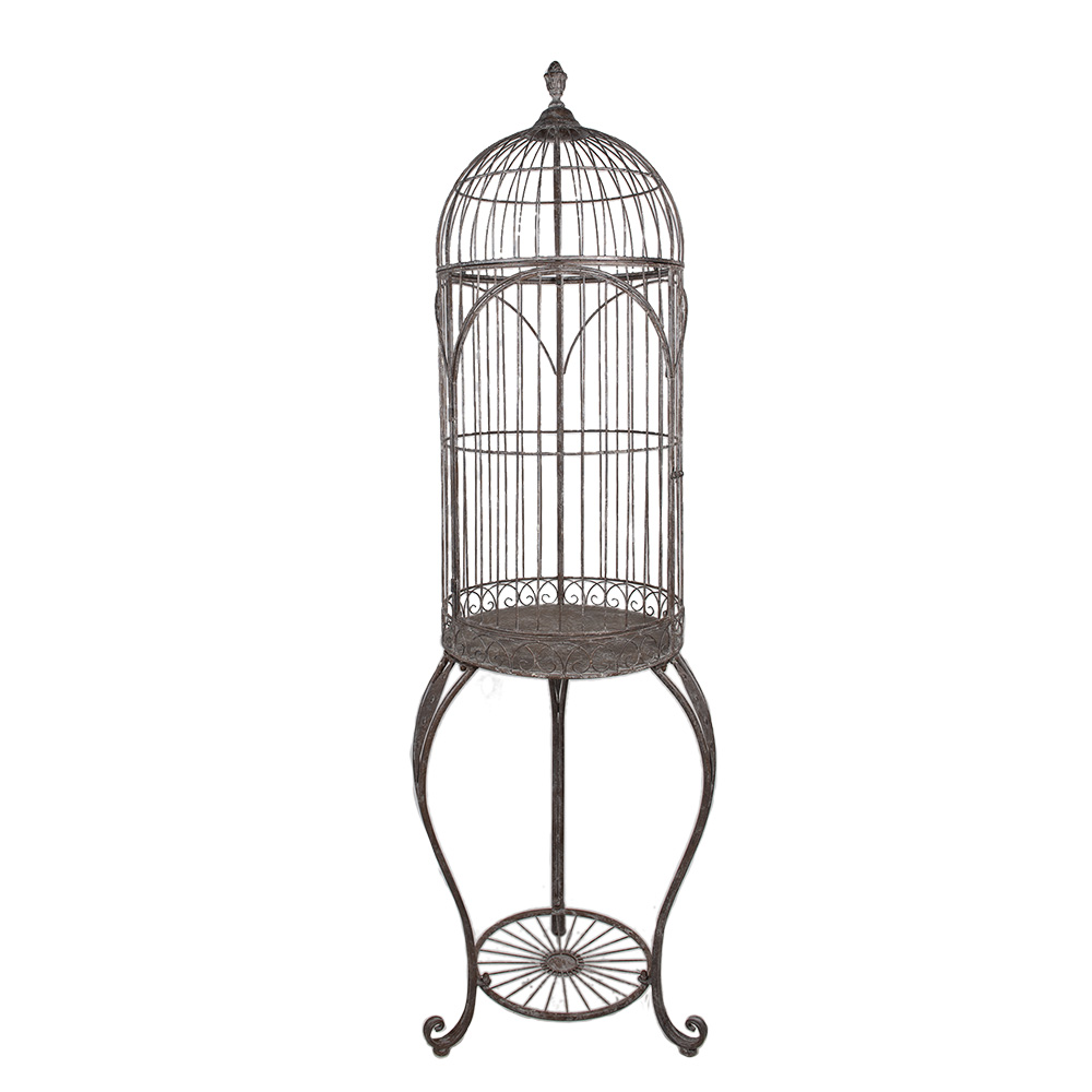 [5Y1206] Decoratie vogelkooi Ø 52x187 cm