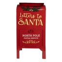 Cassetta Postale Rosso 33x26x67 cm