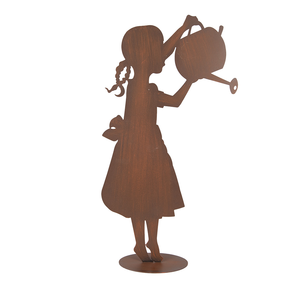 [5Y1365] Decoration Child Brown 36x12x62 cm