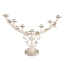 Candle Holder Beige Grey 56x16x37 cm