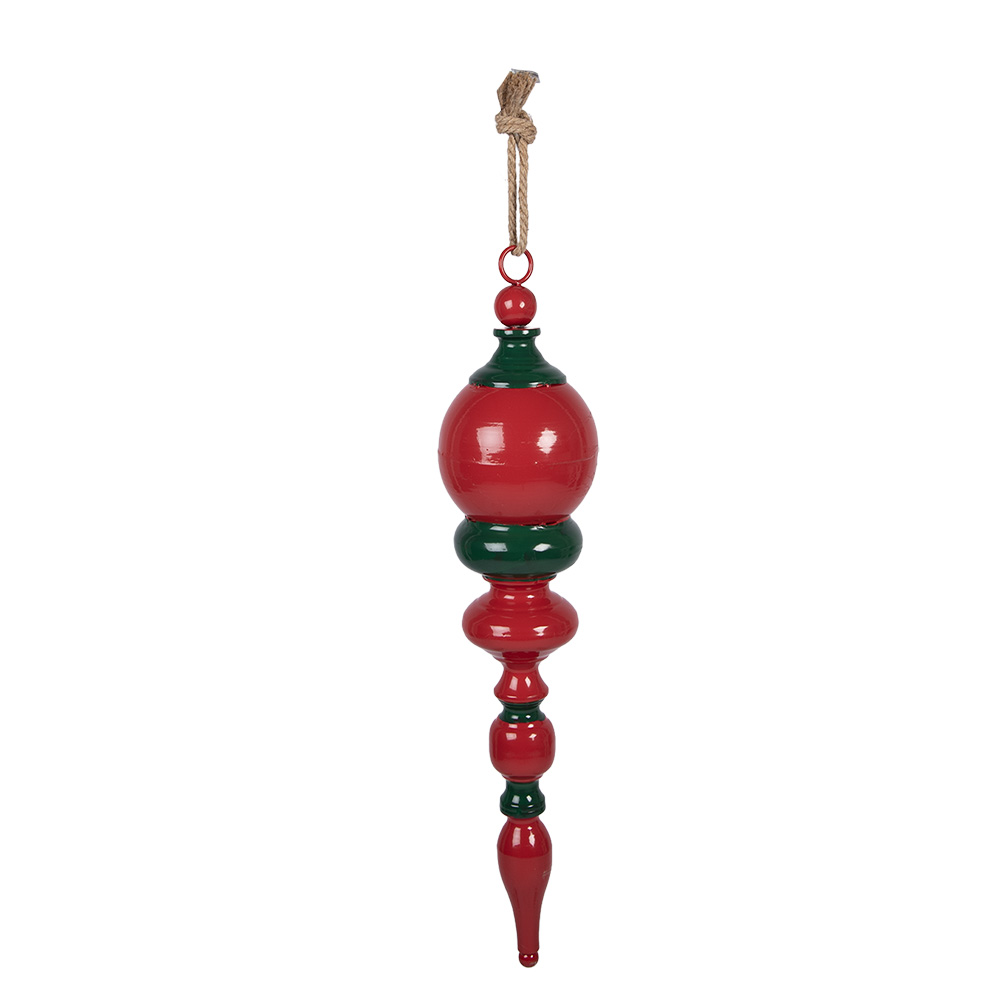 [5Y1401] Decoratie hanger kerst Ø 14x70 cm