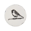 Poignée de porte Blanc Noir Ø 4x3 cm / S3 cm