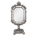 Miroir de table Couleur argent 15x10x31 cm