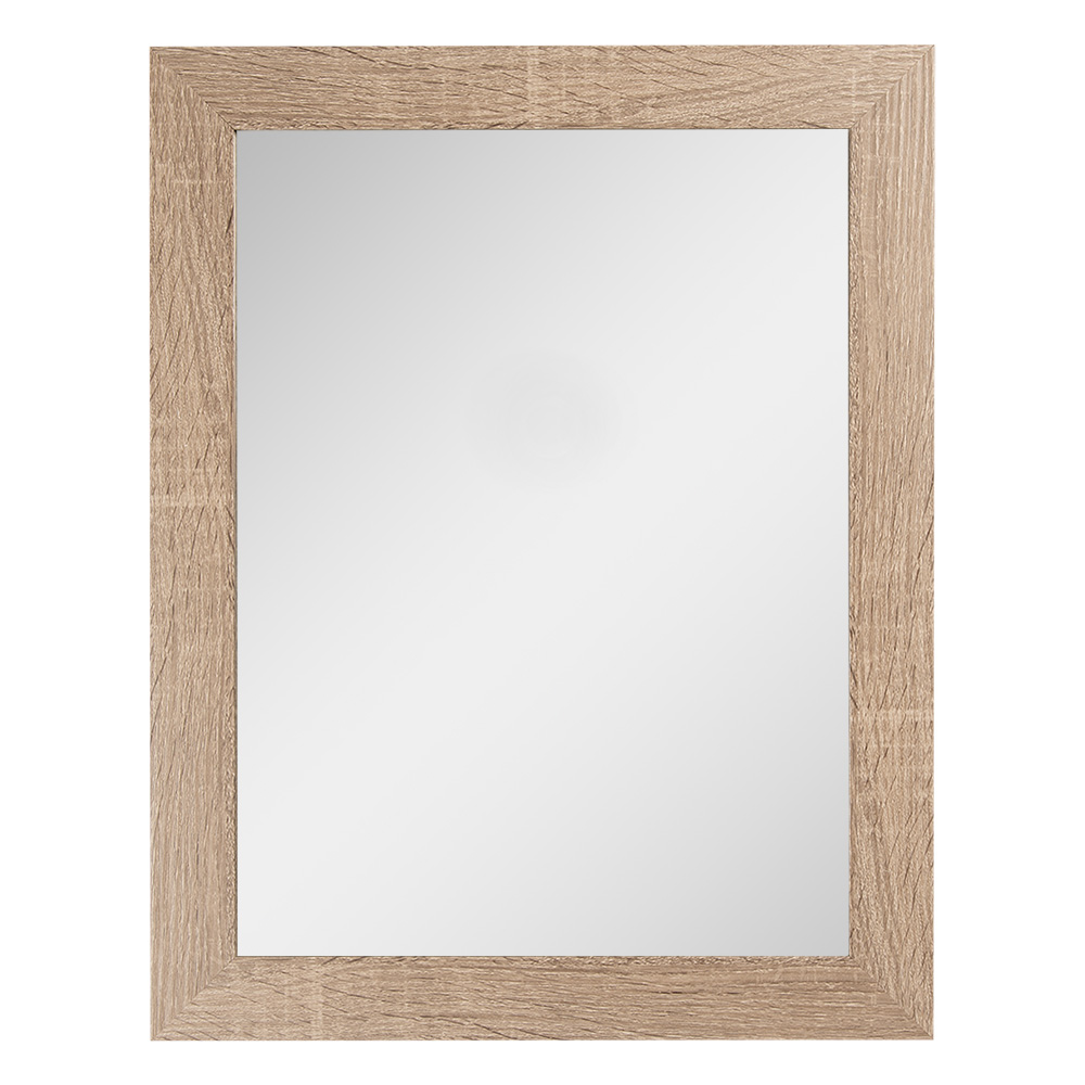 [62S327] Wall Mirror Brown 37x2x47 cm