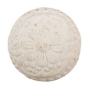 Poignée de porte Crème Ø 4x3 cm