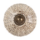 Pomello per Porta Marrone Beige Ø 4x4 cm / S3 cm