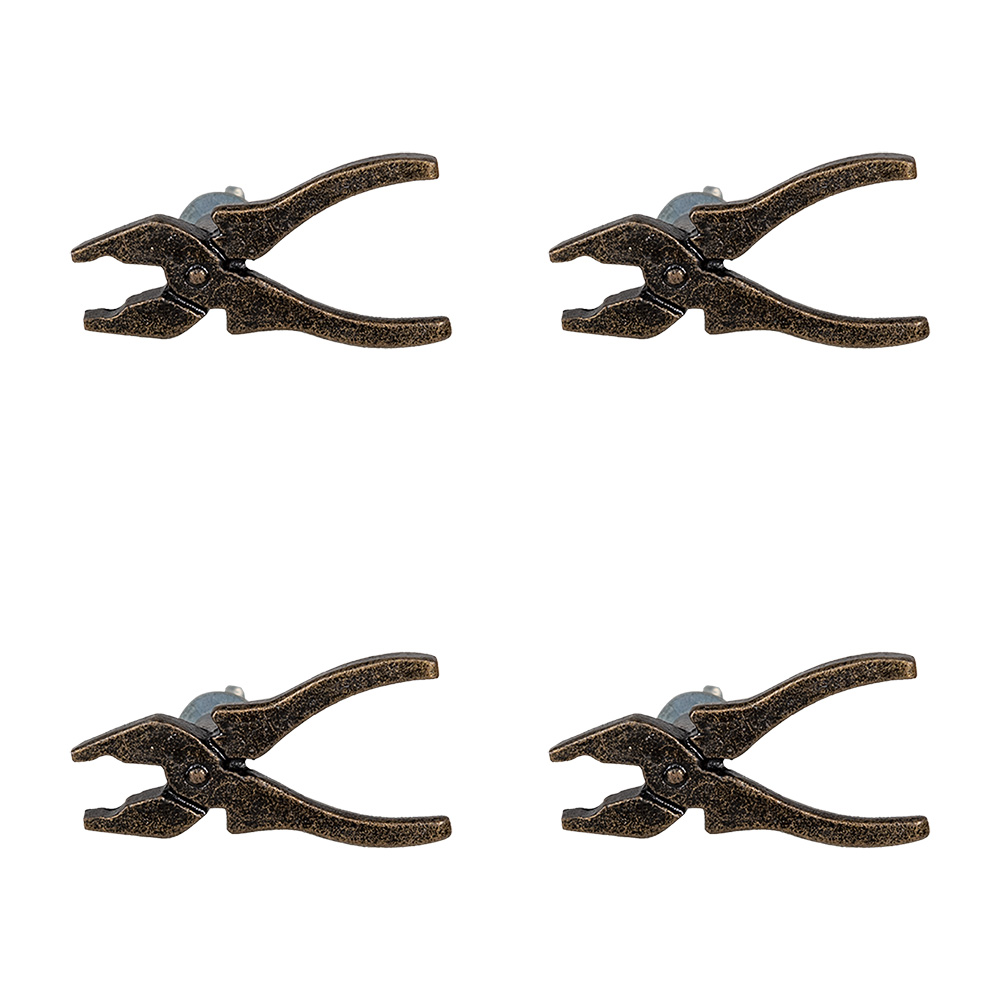 [64882] Deurknop 6x3x3 cm / S3 cm (set 4)