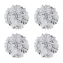 Türknopf Weiß Ø 4x3 cm / S3 cm