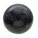 Türknopf Schwarz Ø 3x3 cm / S4 cm