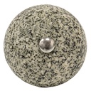 Doorknob Black White Ø 4x3 cm / S3 cm