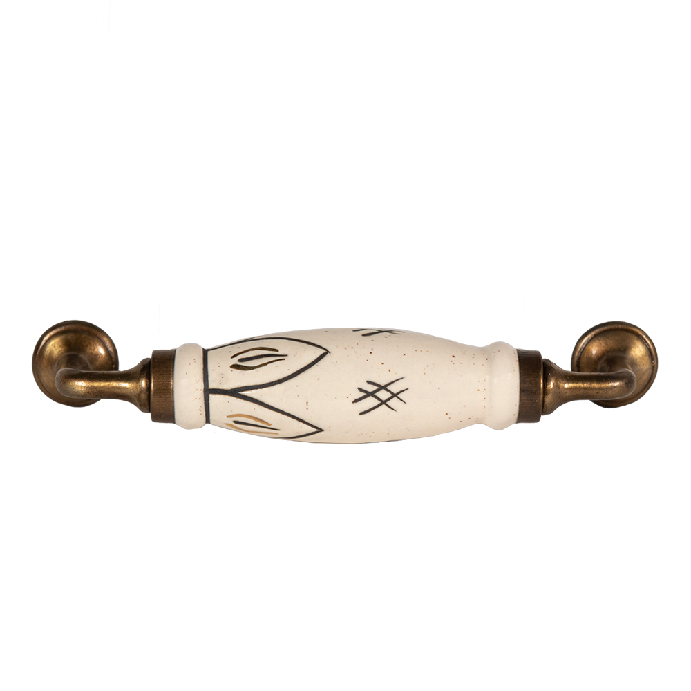 [65167F] Handgreep 17x5x3 cm