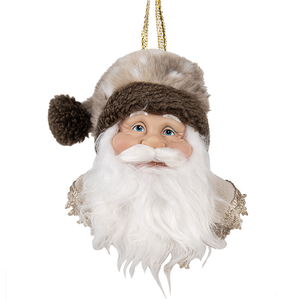 [65270] Decoratie hanger Kerstman 10x9x28 cm