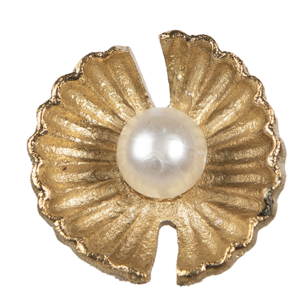 [65276] Doorknob Gold colored Ø 3x6 cm