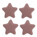 Pomello per Porta set di 4 Rosa Ø 4x3/6 cm