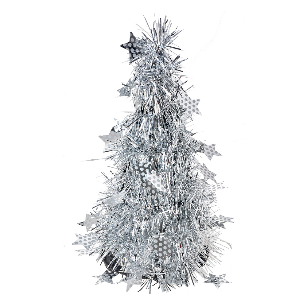 [65538S] Decoratie kerstboom Ø 12x25 cm