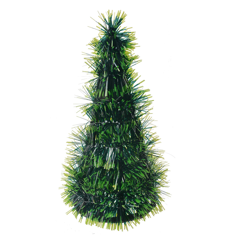 [65542S] Décoration Arbre de Noël Vert Ø 12x25 cm