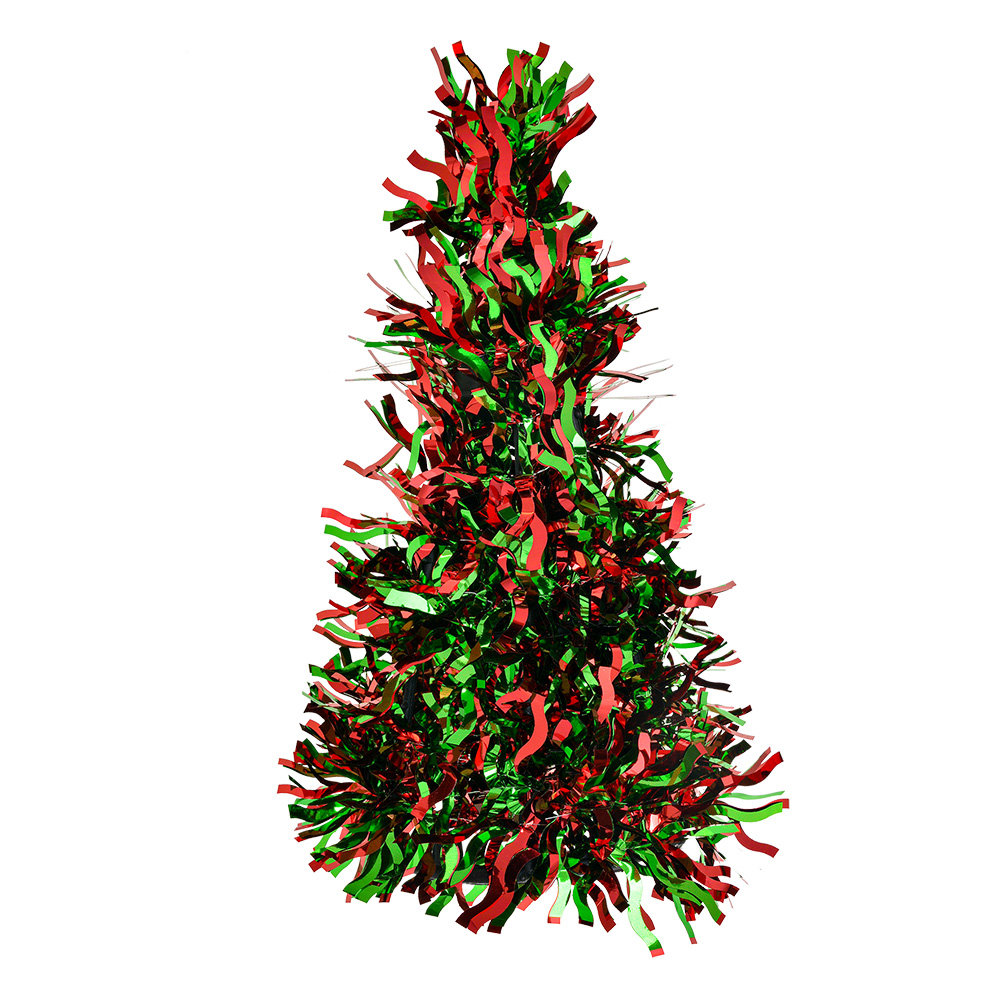 [65543S] Decoratie Christmas Tree Ø 12x25 cm