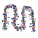 Decoratie slinger kerst 200 cm