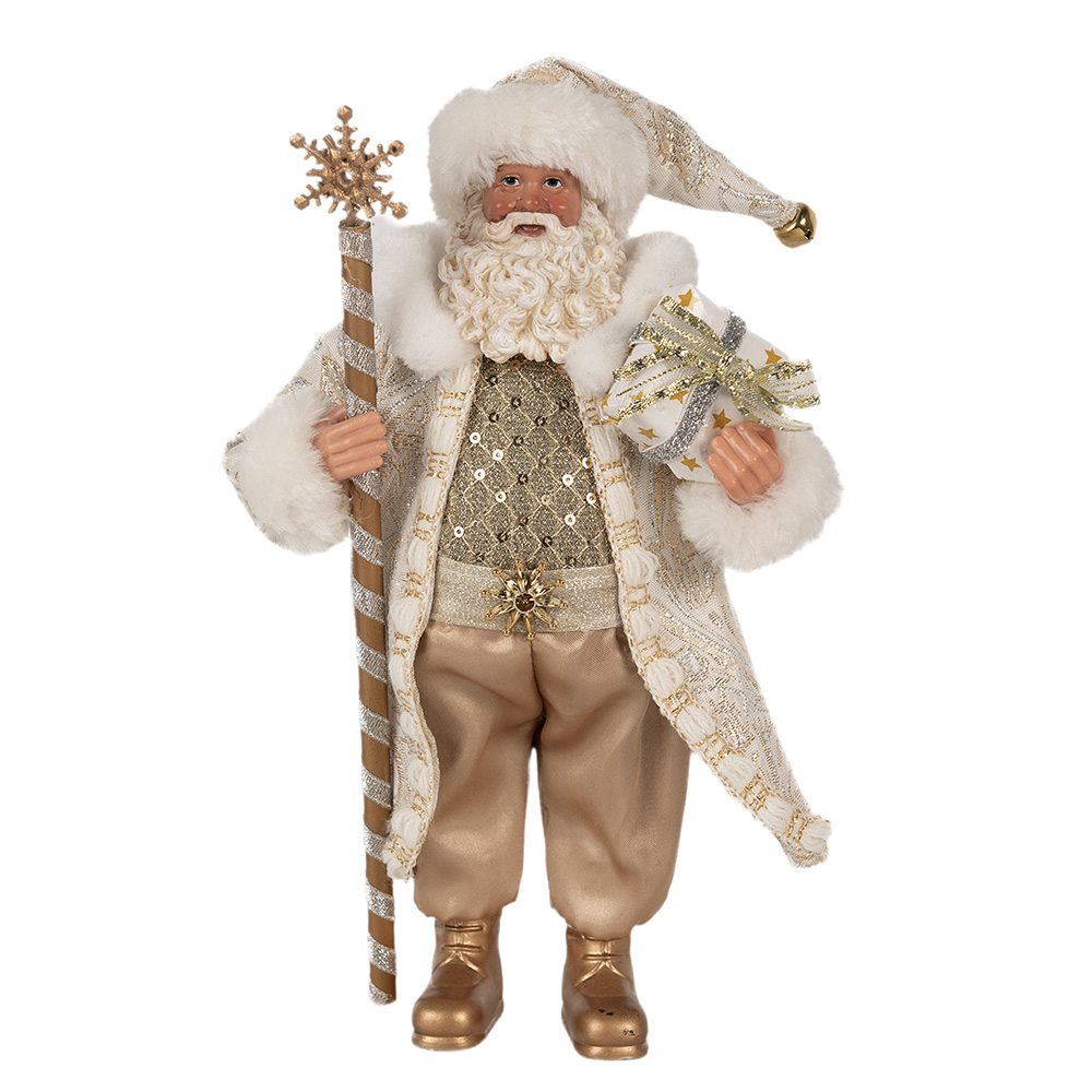 [65593] Decoratie kerstman 16x10x27 cm