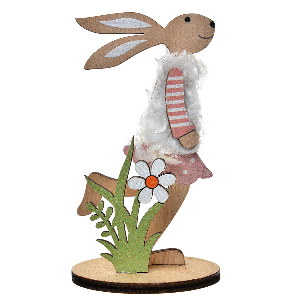 [65635] Decoratie konijn 6x4x12 cm