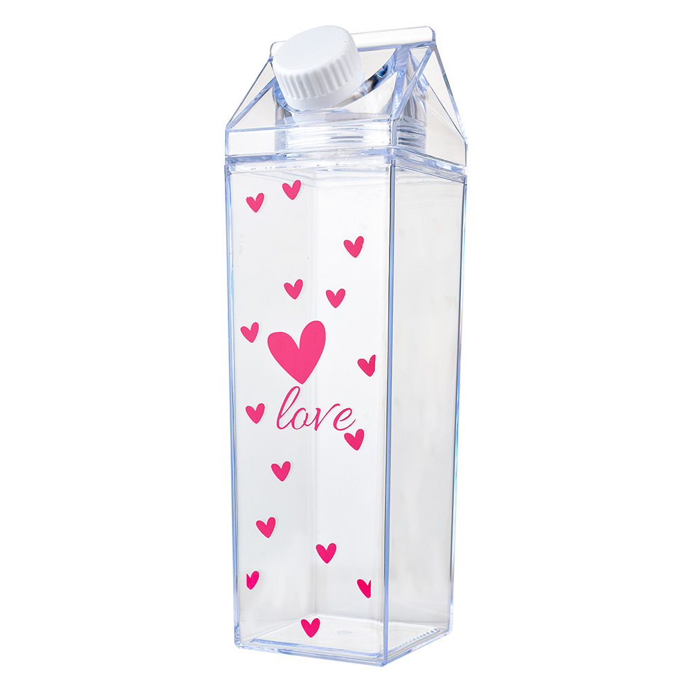 [65699] Drinkfles 6x6x20 cm / 500 ml