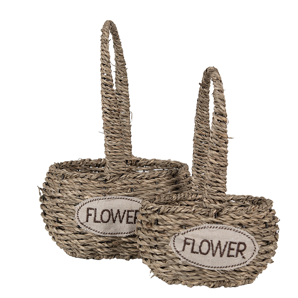 Manden (set 2) 20x16x11/28 / 16x12x9/23 cm