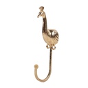 Wall Hook Gold colored 5x14x30 cm