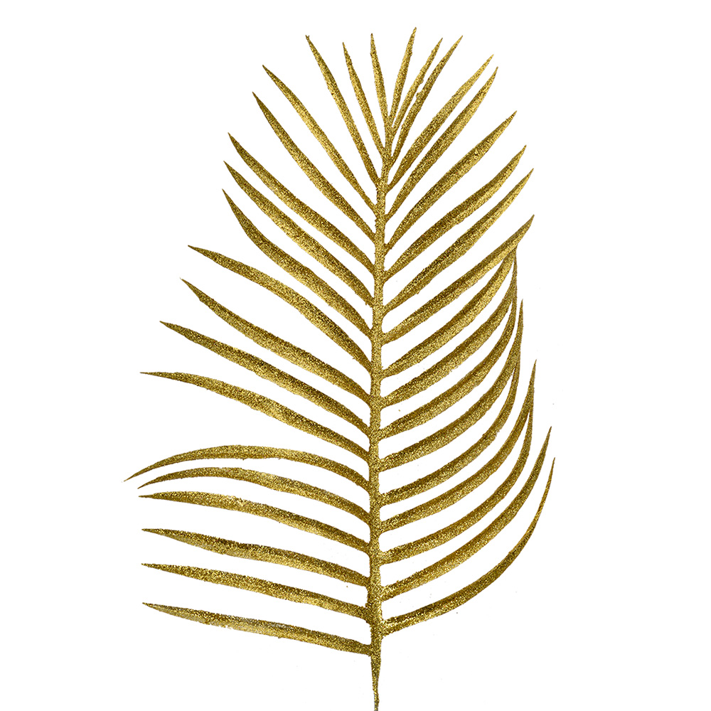 [65808] Decoratie blad 21x2x51 cm