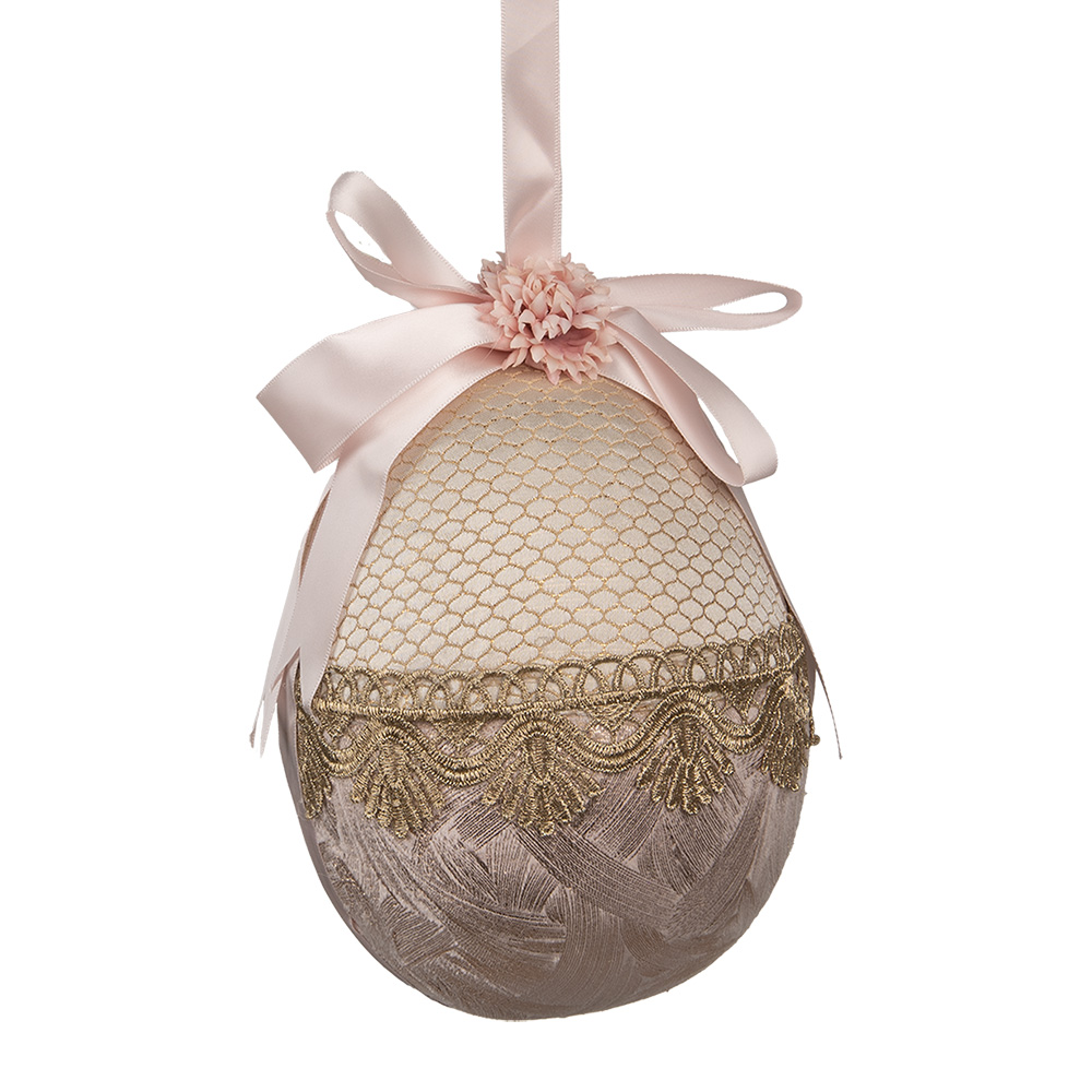 [65916] Decoratie hanger ei Ø 14x18 cm