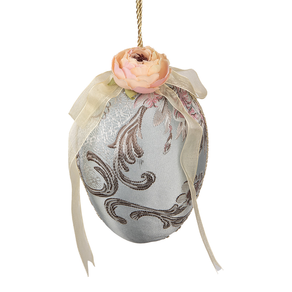 [65939] Decoratie hanger ei Ø 11x16 cm