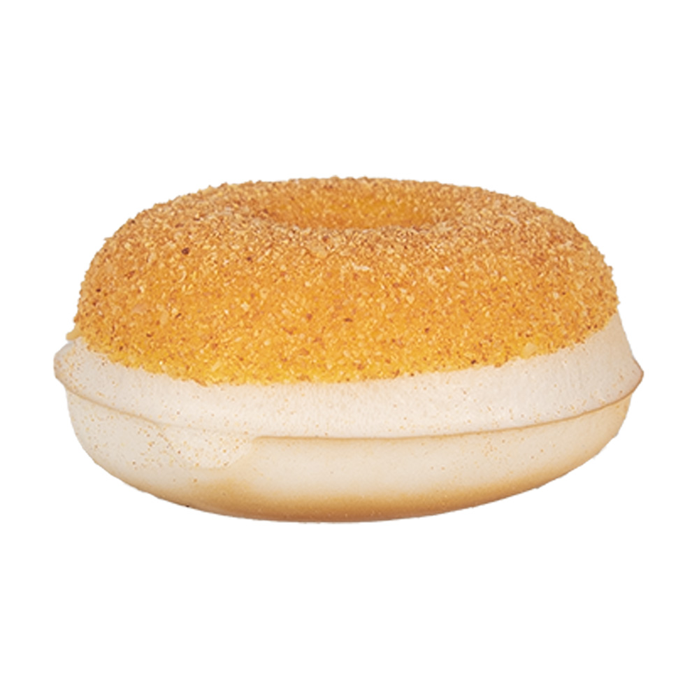[65980Y] Décoration donut Jaune Ø 6x2 cm