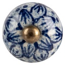 Doorknob Blue Ø 3x3 cm / S4 cm