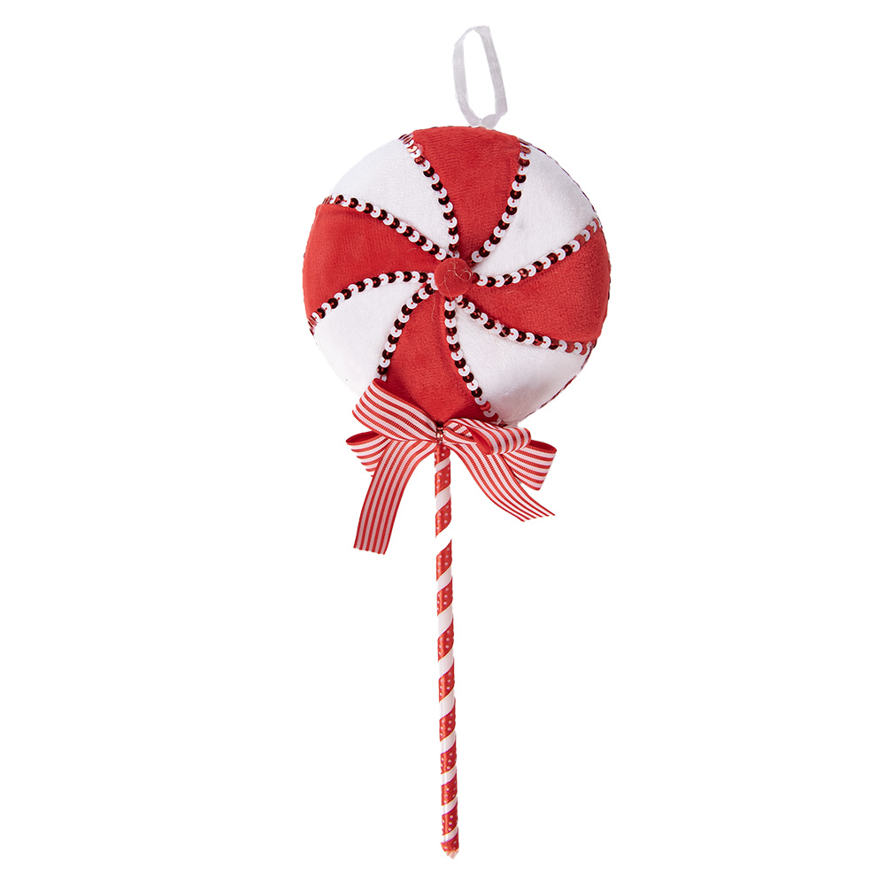 [66108] Decoratie hanger lolly 17x6x41 cm