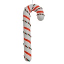 Decoration pendant Candy cane White Red 10x3x26 cm